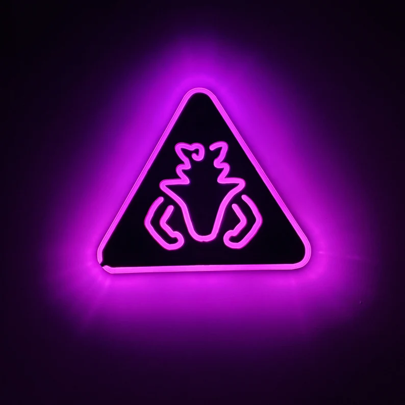 FNAF Security Breach Warning Sign Plushous