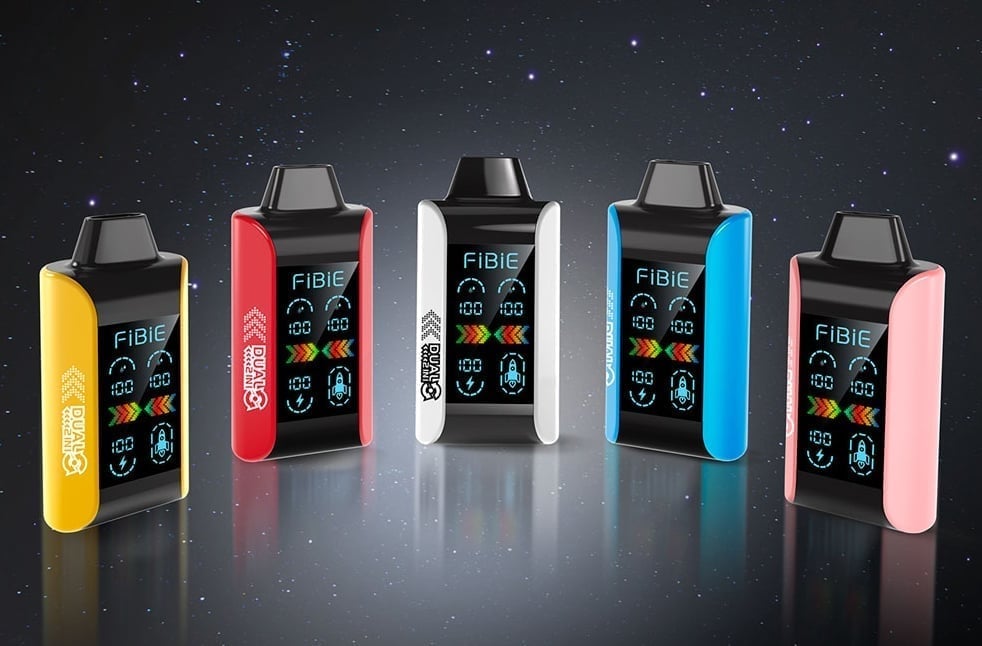 🔥FIBIE 15000 PUFFS - 12 Flavors (Jede hat zwei Geschmacksrichtungen)