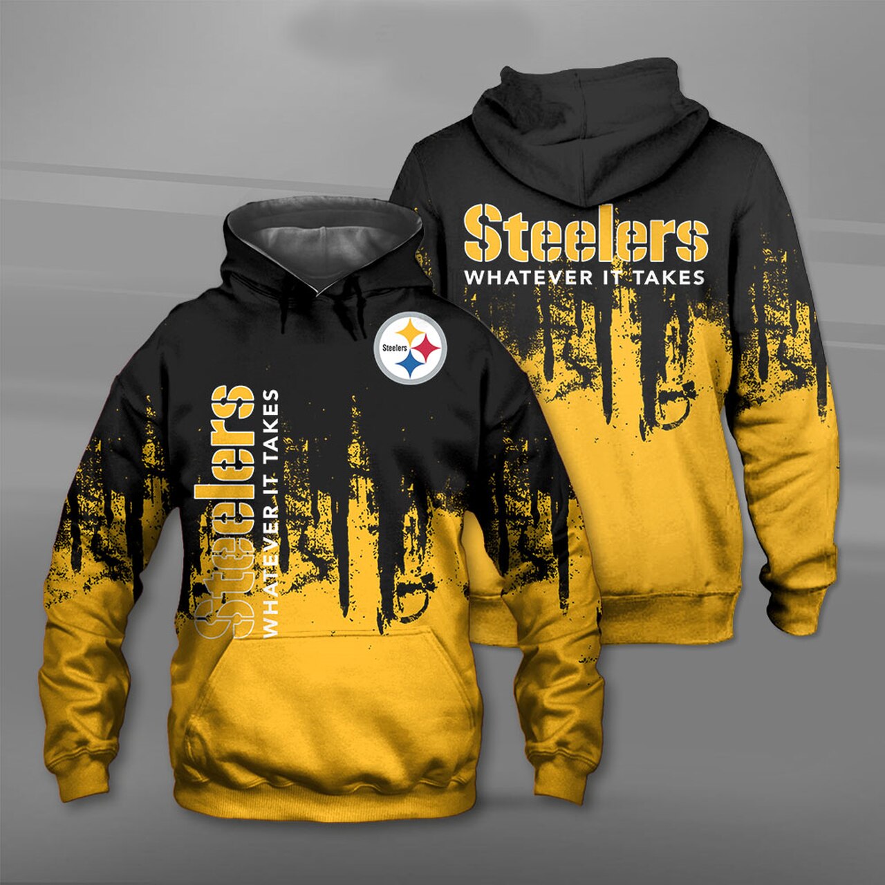 PITTSBURGH STEELERS 3D HOODIE PPSS020