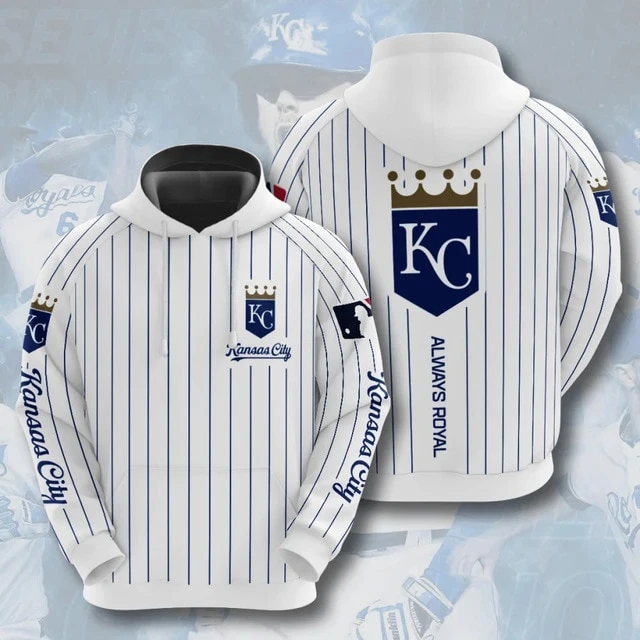 KANSAS CITY ROYALS 3D HOODIES KCR003