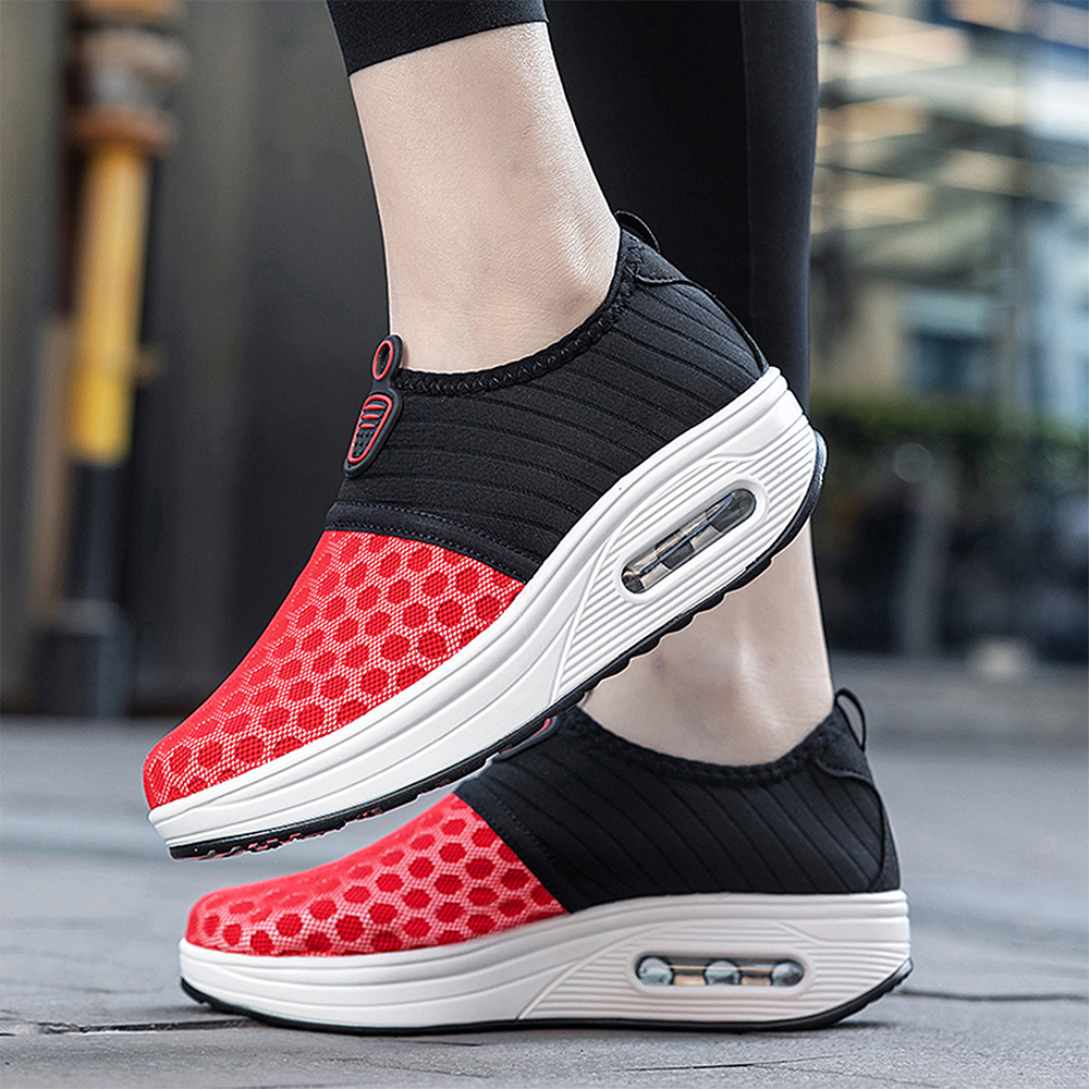 Castillotigo™ Zapatos casuales de plataforma de cojín de aire de malla de verano 2022