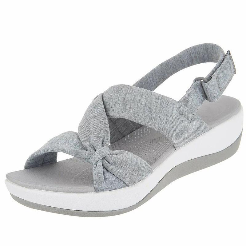 Higomore™ Women's Plus Size Bow Orthopedic Arch-Support Sandals