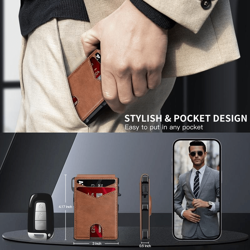 💼 Upgrade Your Everyday Carry - Premium Leather Bifold Wallet(49% OFF Today)