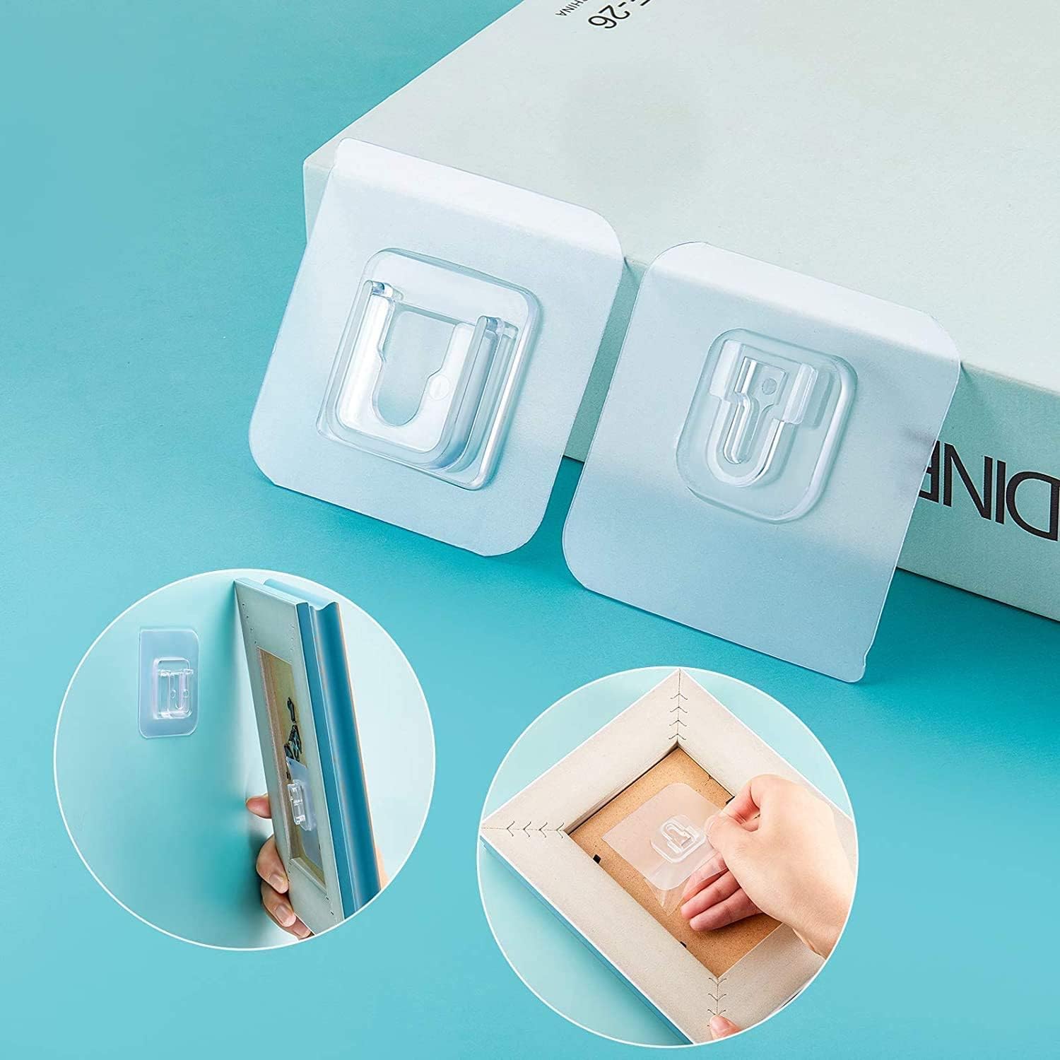 Strong Waterproof Double Sided Adhesive Hooks Derivemid