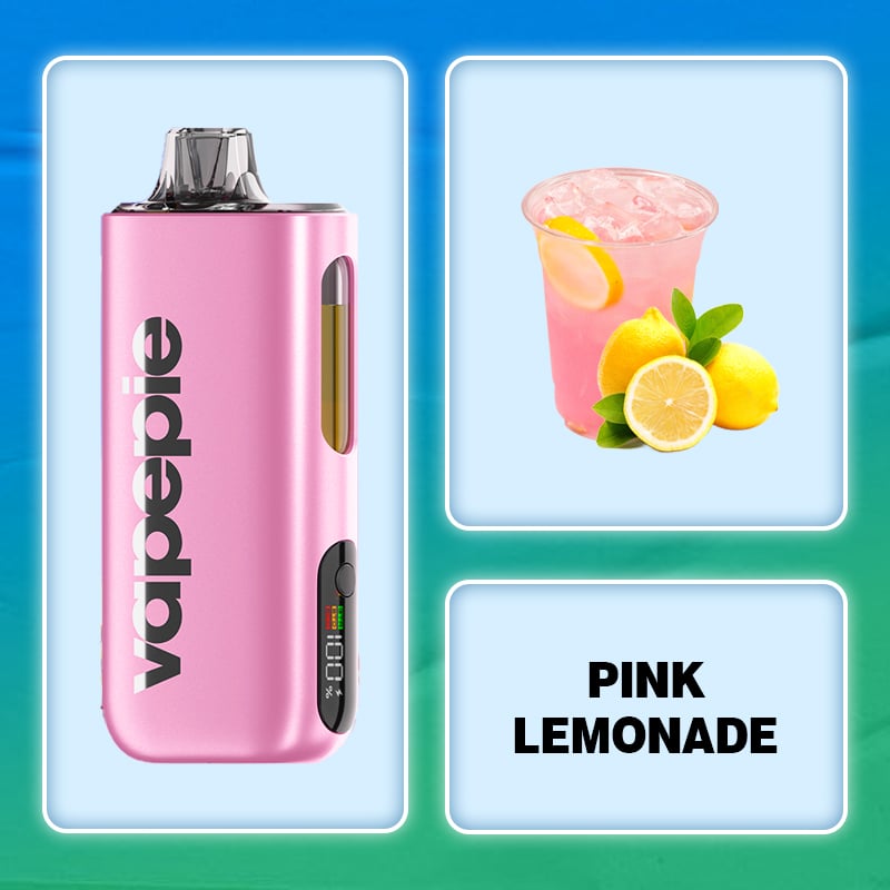 PINK LEMONADE  & VAPEPIE Max 40000 PUFFS