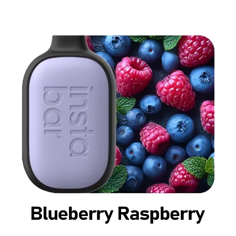 Blueberry Raspberry & INSTABAR Max 7500