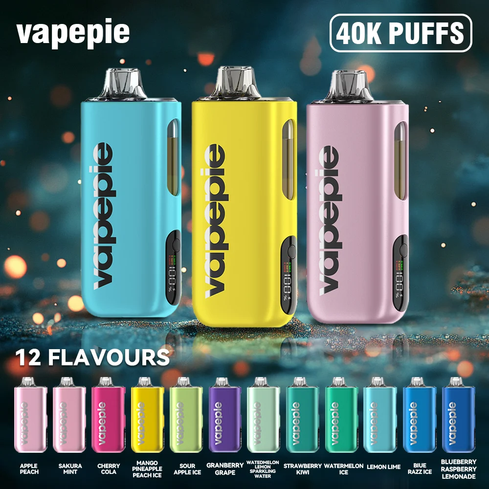 （3PCS）VAPEPIE Max 40000 PUFFS - 🏆Revolutionary Slim VAPE with Mega Capacity🏆