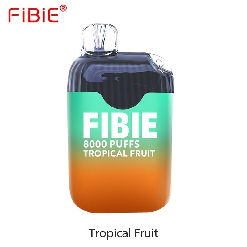 FIBIE 8000 Puffs Disposable Vapor Wands(8000 PUFFS) -  Tropical-Fruit