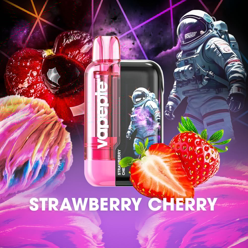 Strawberry Cherry Flavor Vape丨Vapepie 30000 Puffs Ultra Phantom