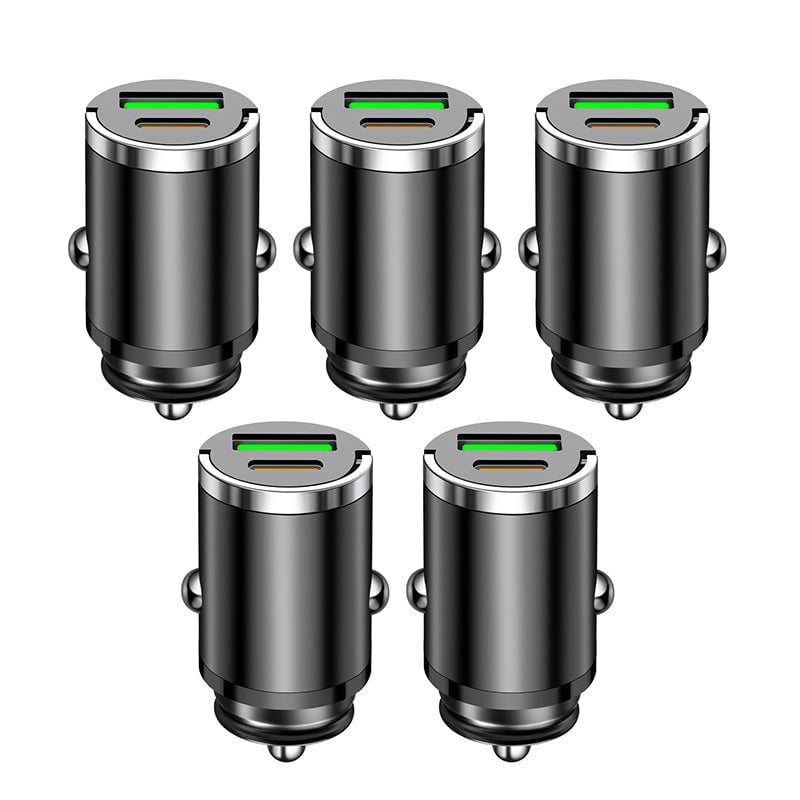 Metal Pull-Ring Invisible Fast Car Charger