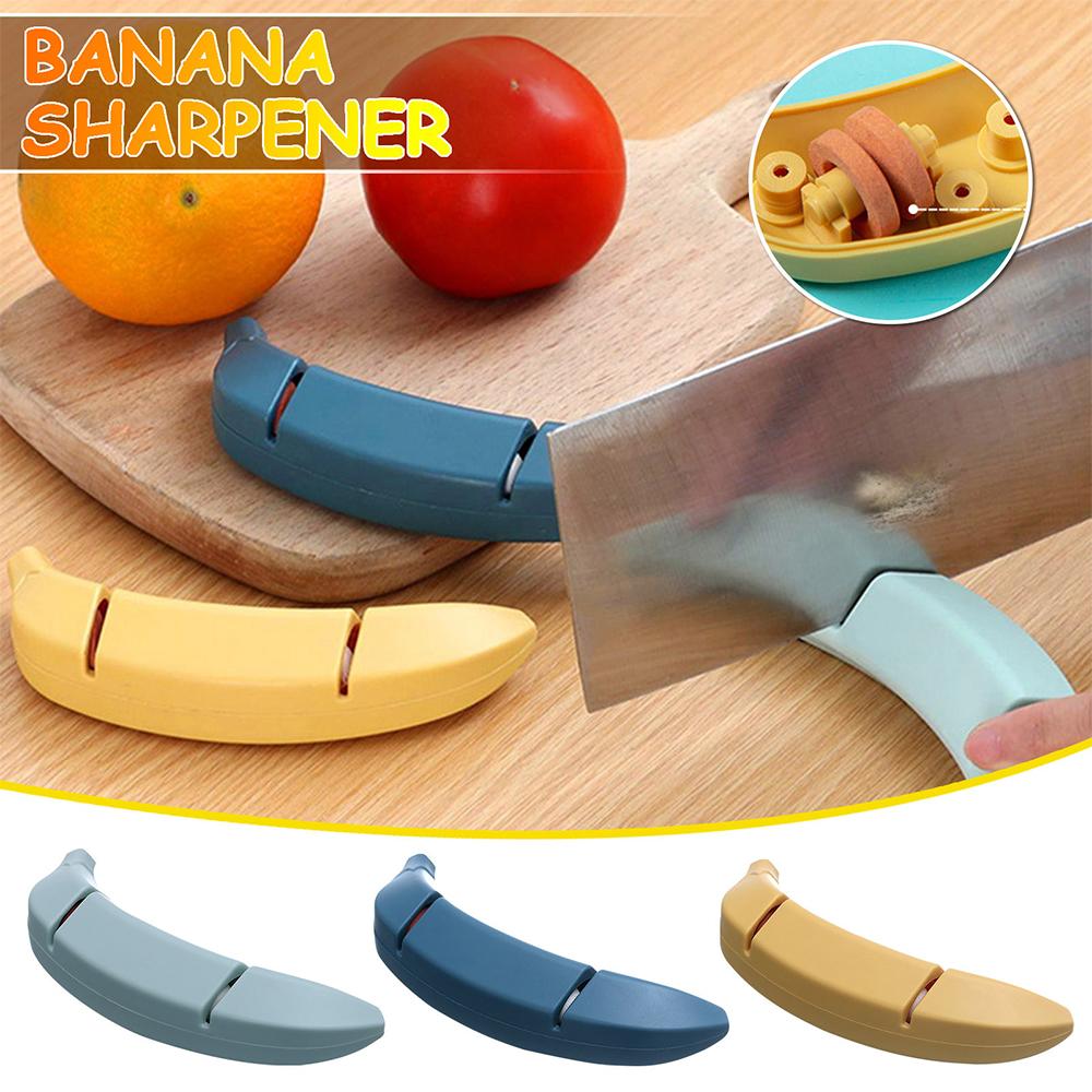 Higomore™ Creative Banana Shaped Knife Sharpener