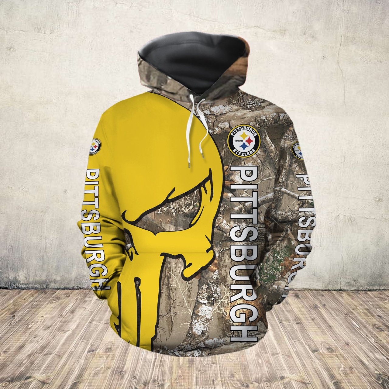 PITTSBURGH STEELERS 3D HOODIE PPSS018