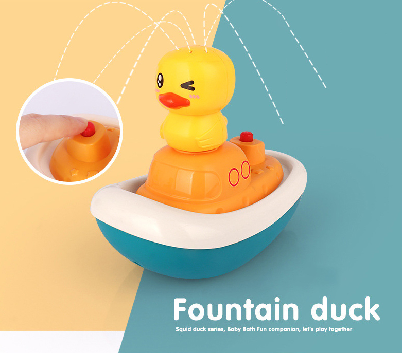 Pirate Duck Water Spray Toy（Including 3 Cute Duck）