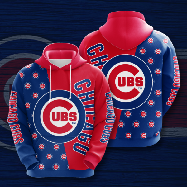 CHICAGO CUBS 3D HOODIES CC012