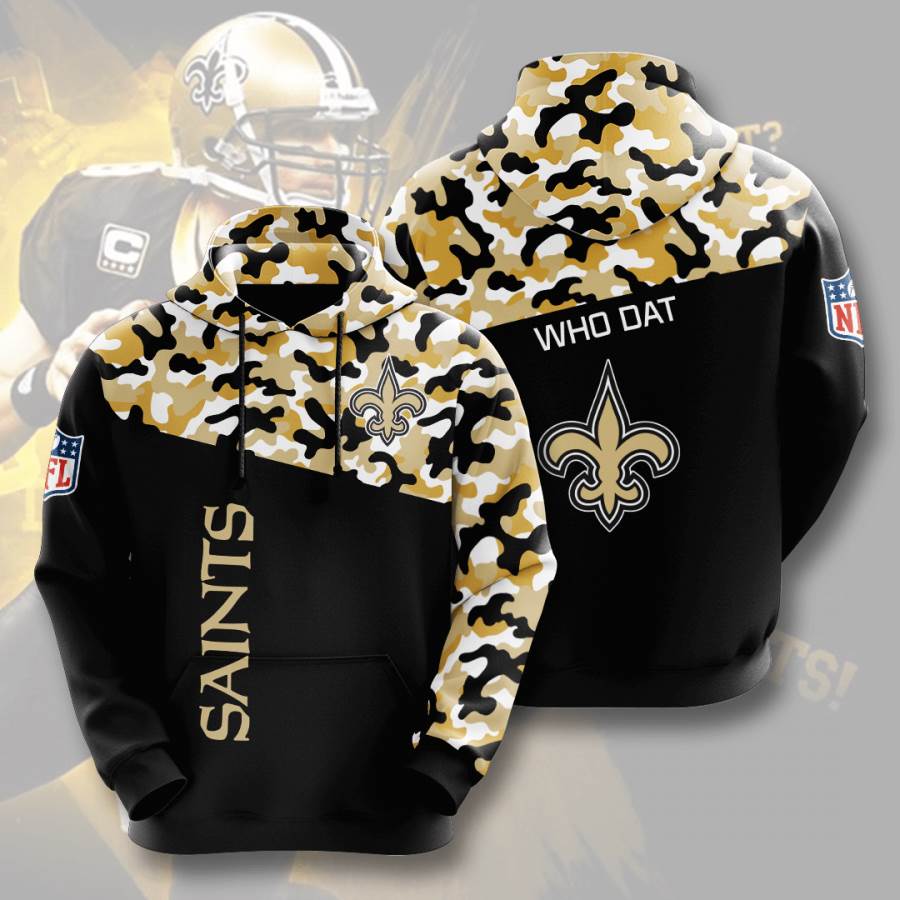 NEW ORLEANS SAINTS 3D HOODIE ABC01