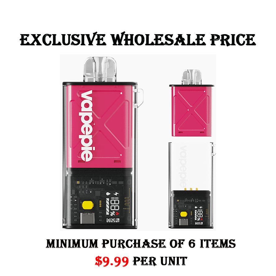 Exclusive Wholesale Price-Vapepie Disposable Pod Kit 10000 Puffs