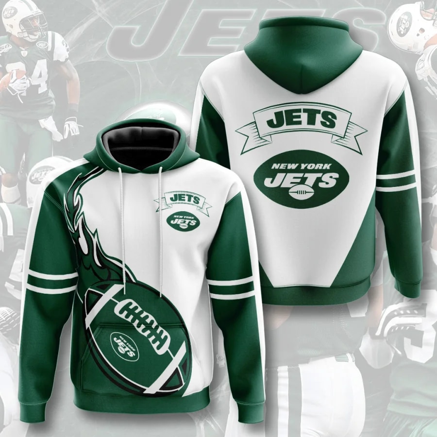 NEW YORK JETS 3D HOODIE NNYJ005