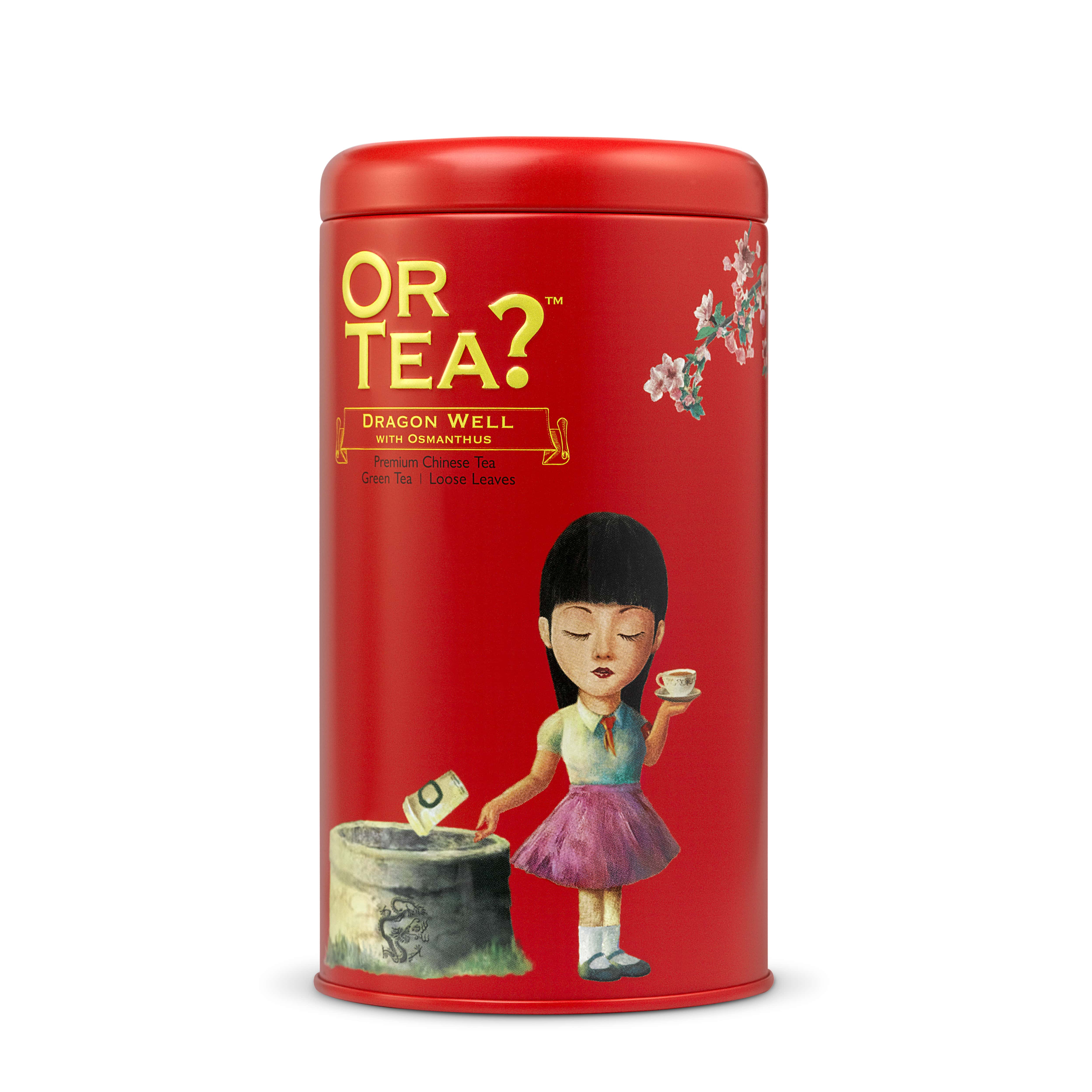 Or Tea Dragon Well with Osmanthus Loose Leaf Tea 90g