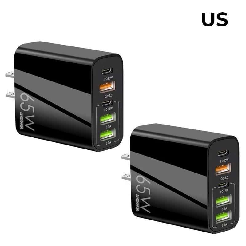 ?Multi Port Adaptor 65W Fast Charger - US Standard