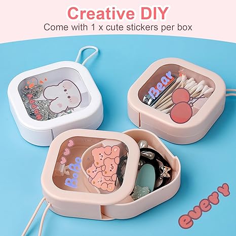 Headband storage box, portable headband storage box