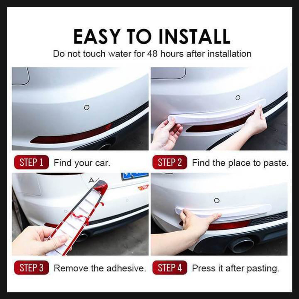 Higomore™ Anti Collision Car Bumper Guard Strip(2pcs)