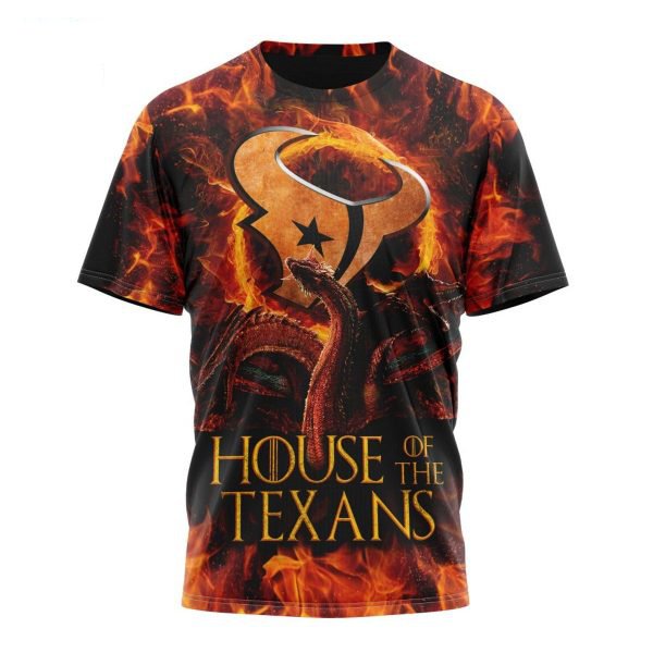 HOUSTON TEXANS GAME OF THRONES – HOUSE OF THE TEXANS 3D HOODIE