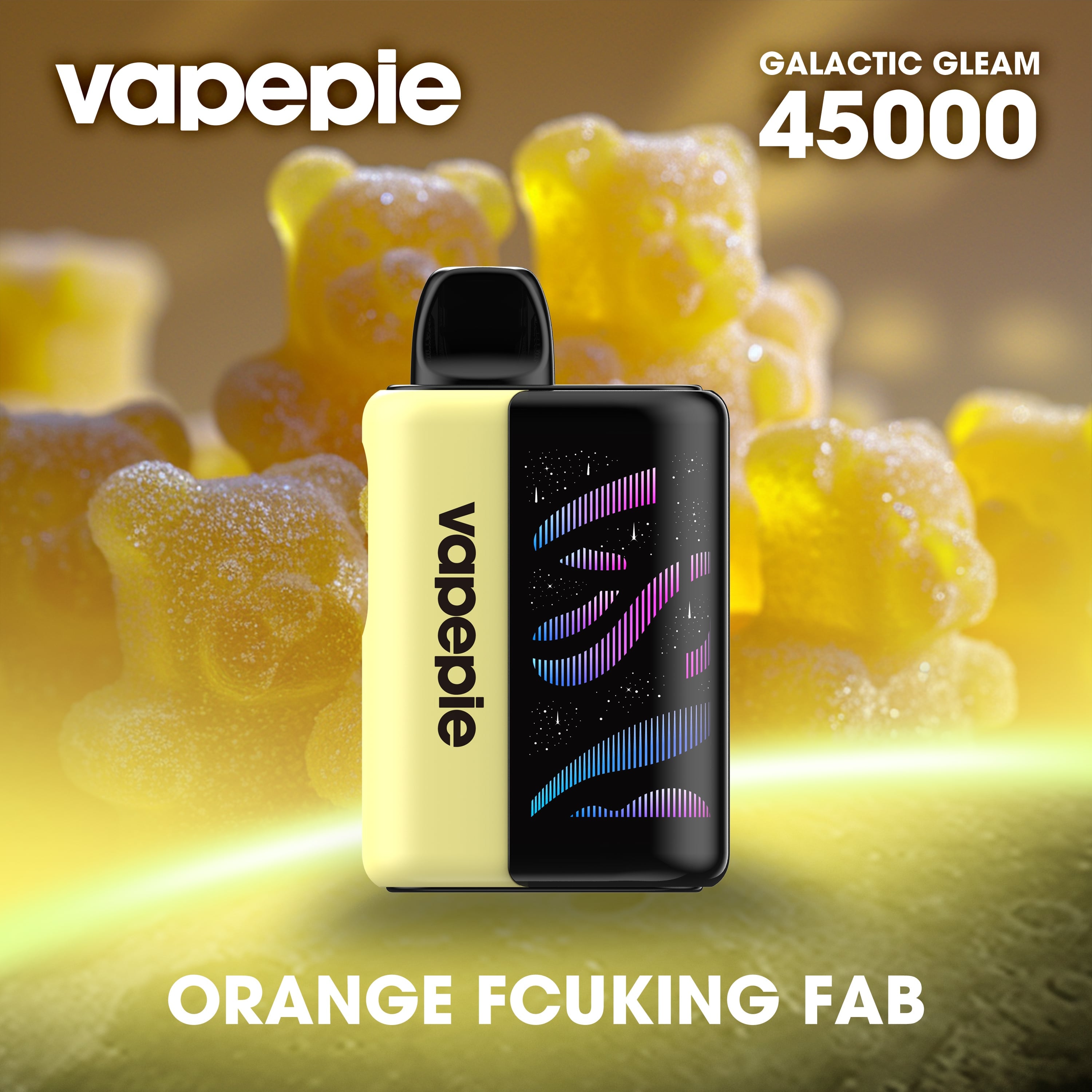 VAPEPIE Galactic Gleam 45000 Puffs -Orange Freaking Fab