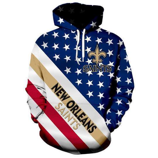 SAINTS 3D HOODIE FLAG