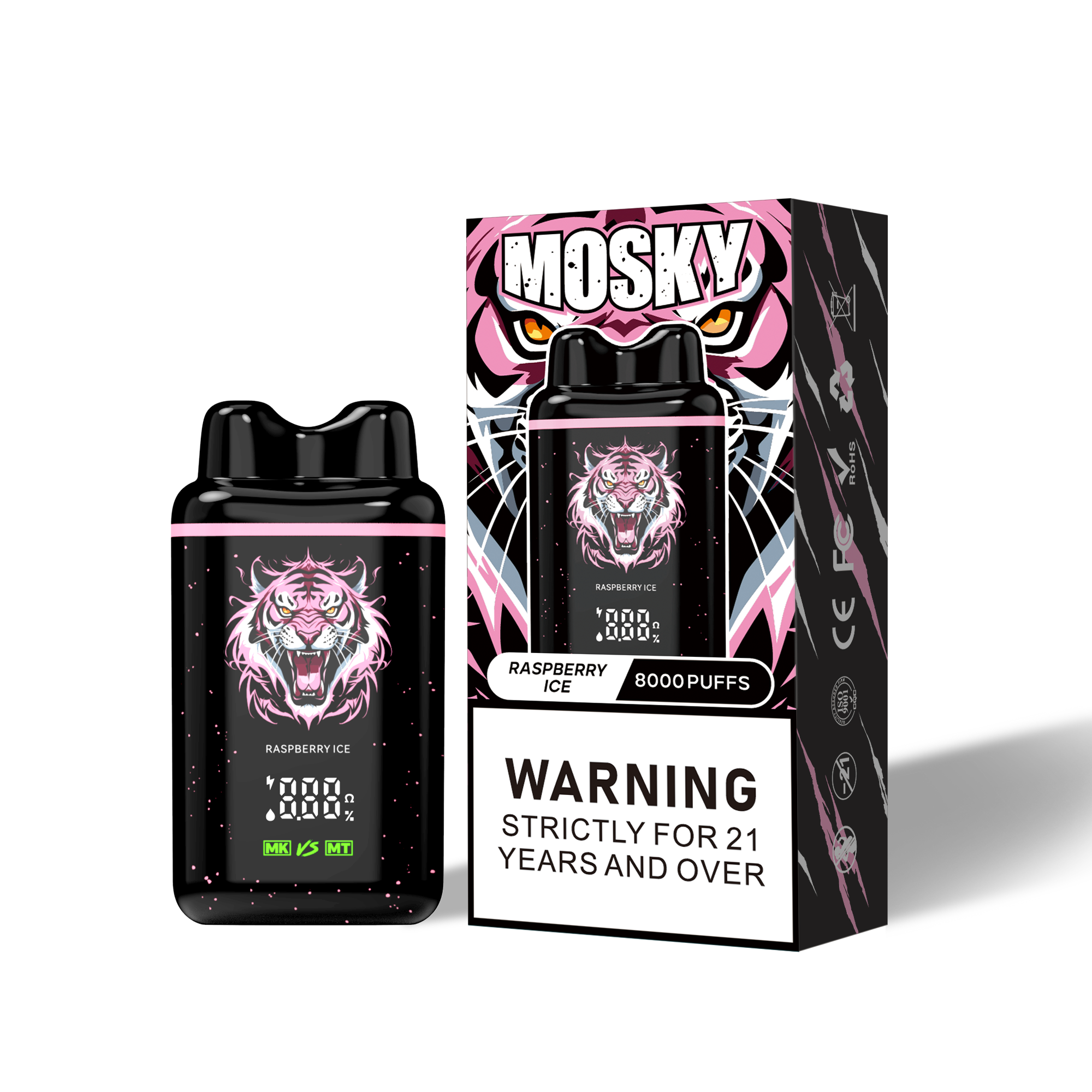 Mosky 8000 Puffs - Nasal - Disposable【Exclusive Australian Warehouse Deals】