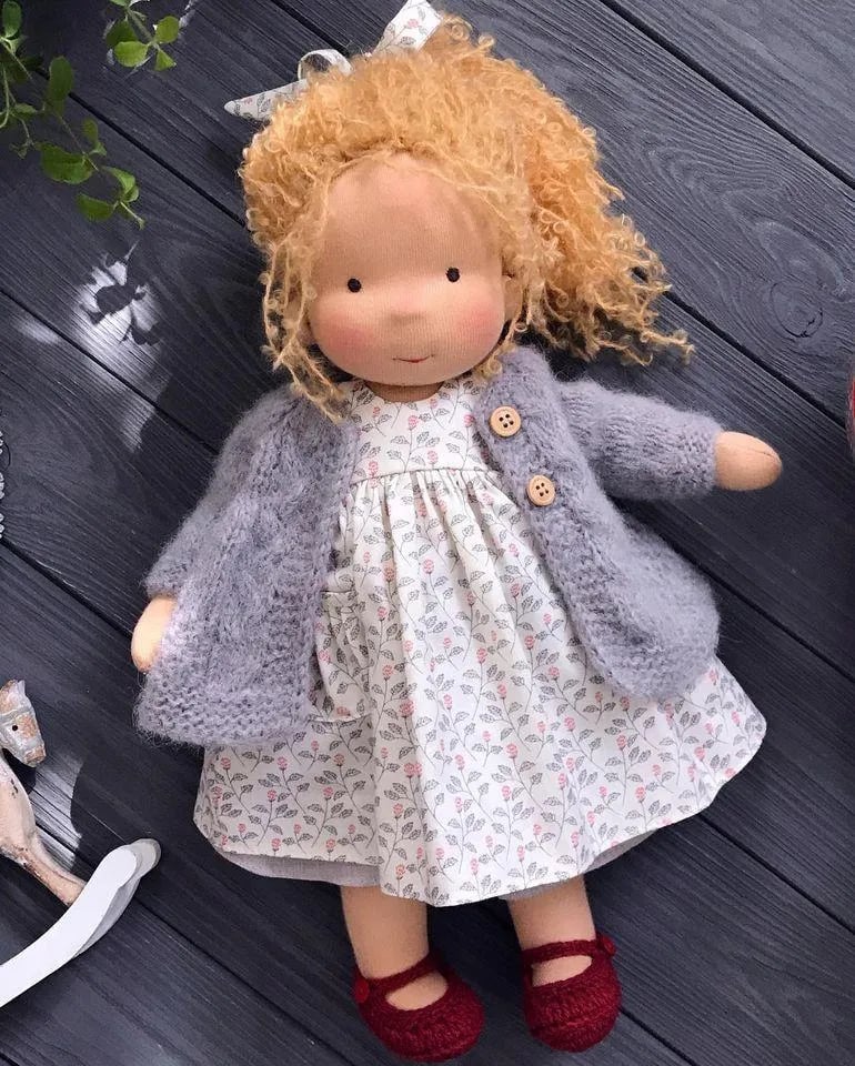 Handmade Waldorf Doll - Katie - Moresmall