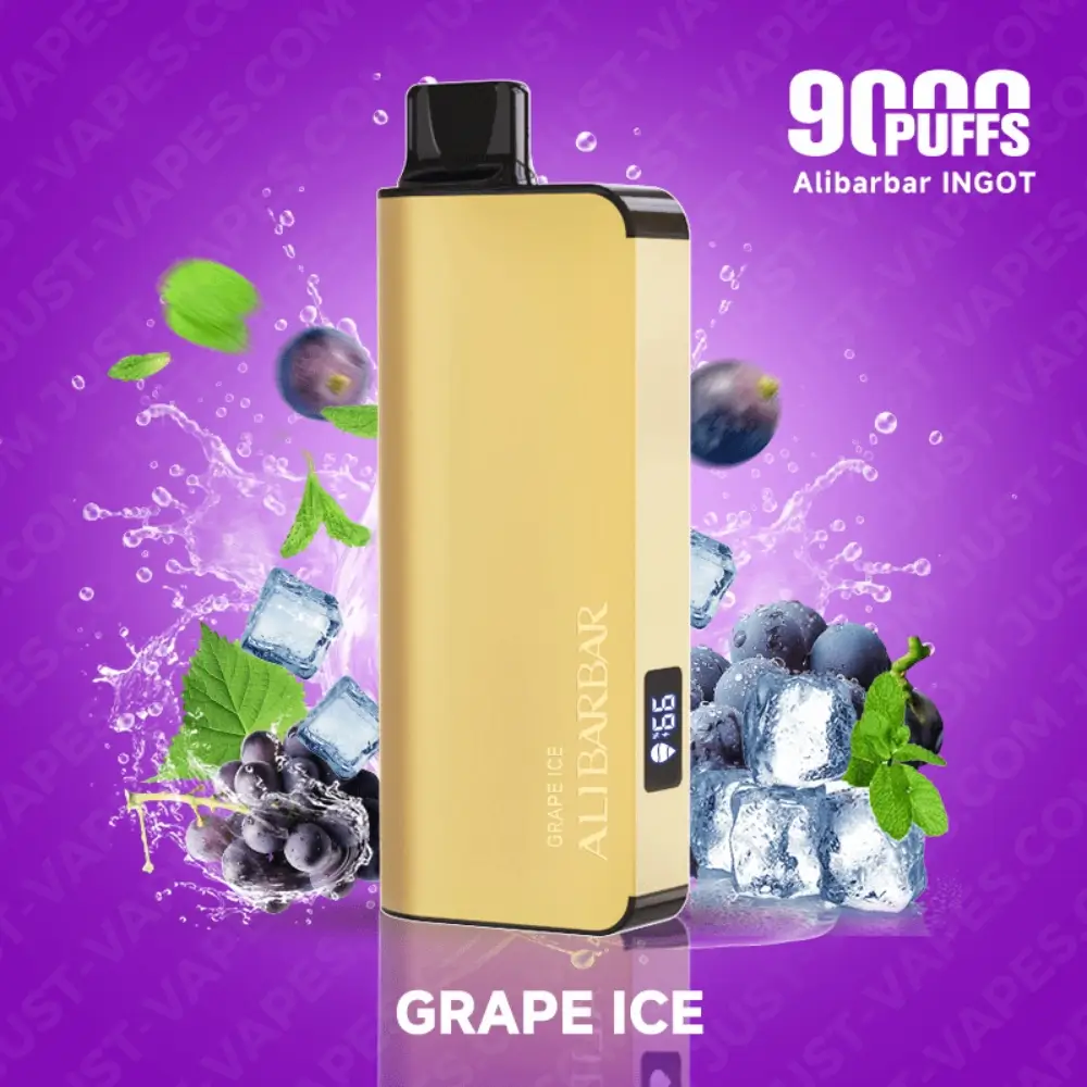 Grape Ice – Alibarbar INGOT 9000 Puffs
