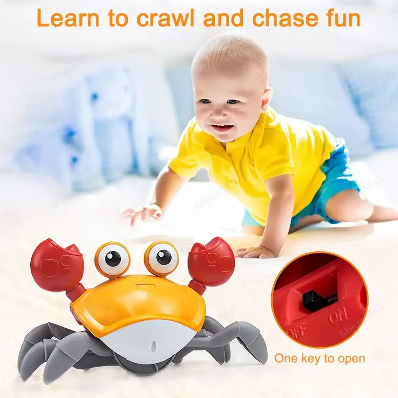 🎉 Children's Day 50% Off - Cute Sensing Crawling Crab Baby 🎉