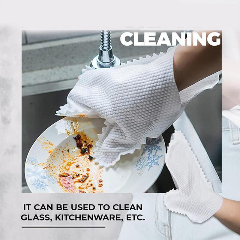 Higomore™ Fish Scale Cleaning Duster Gloves