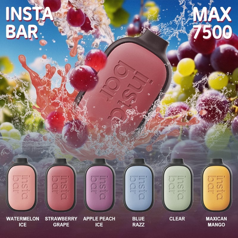 Lemon Mint & INSTABAR Max 7500