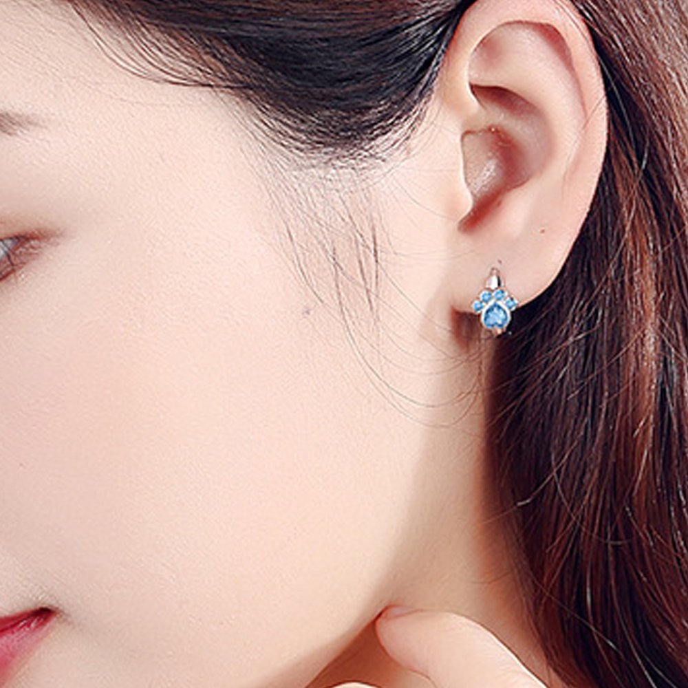 Higomore™ Cat's Paw Footprint Earring Buckle