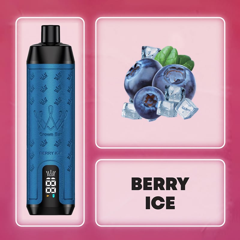 BERRY ICE - AL FAKHER 12000 PUFFS Crown Bar