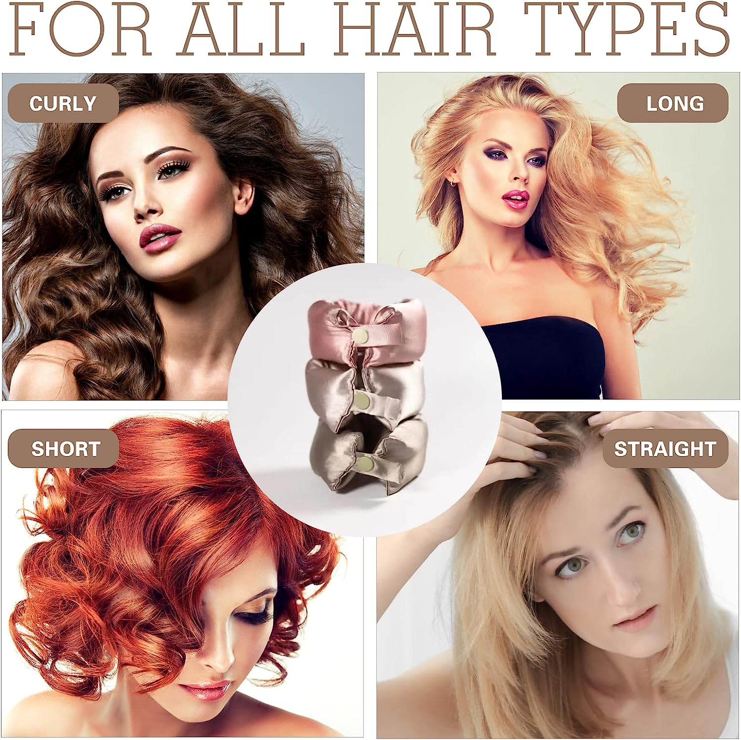 🔥LAST DAY 49% OFF🔥Satin Heatless Curling Set