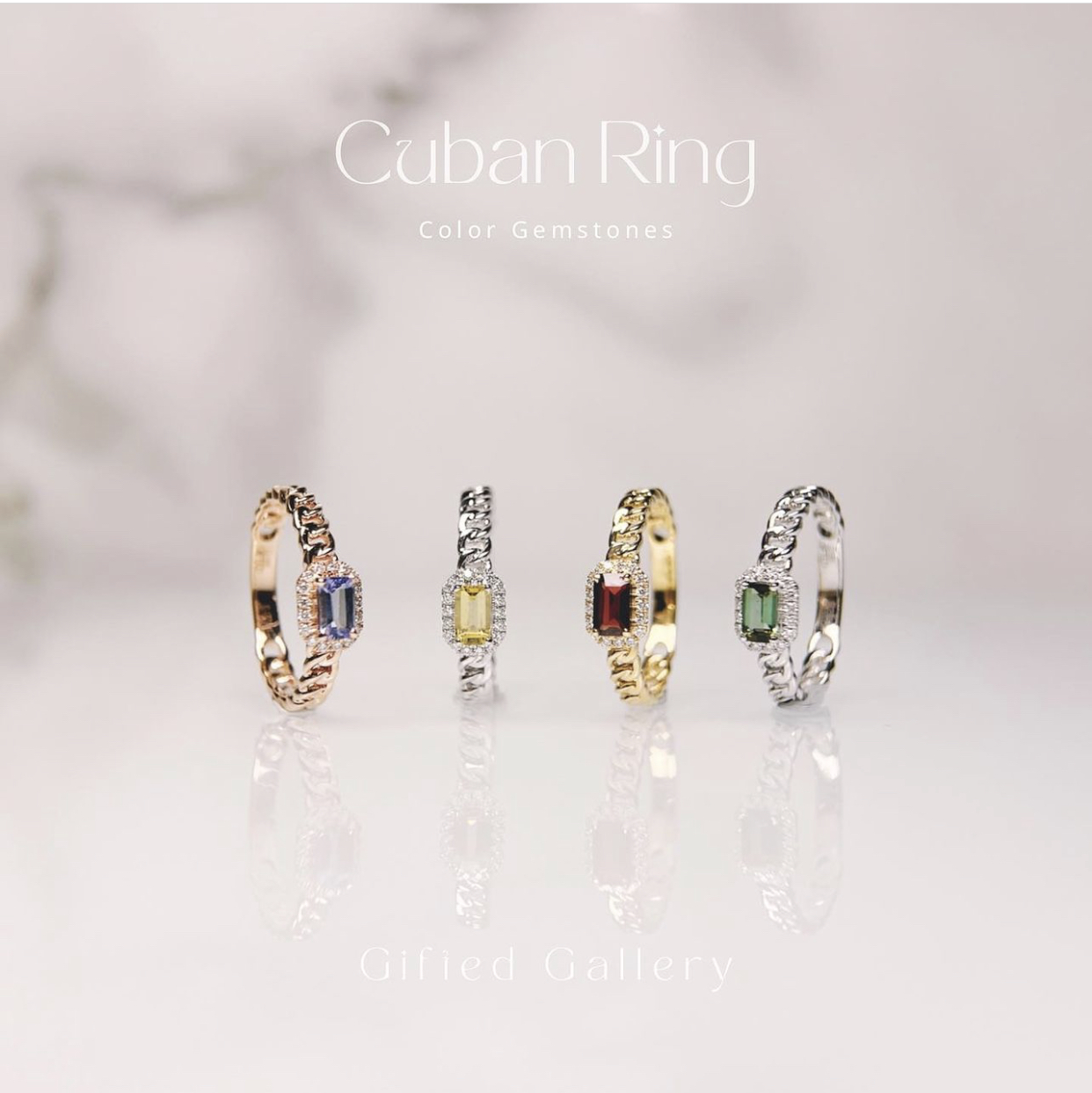 Cuban Ring By Gifted Gallery