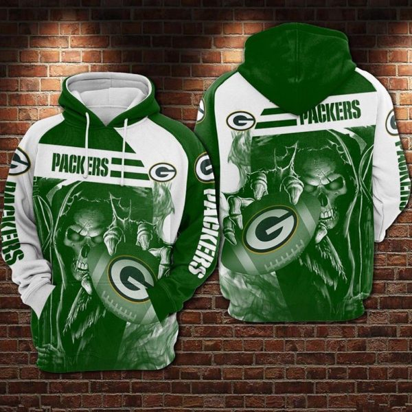 GREEN BAY PACKERS 3D HOODIE AGBP09