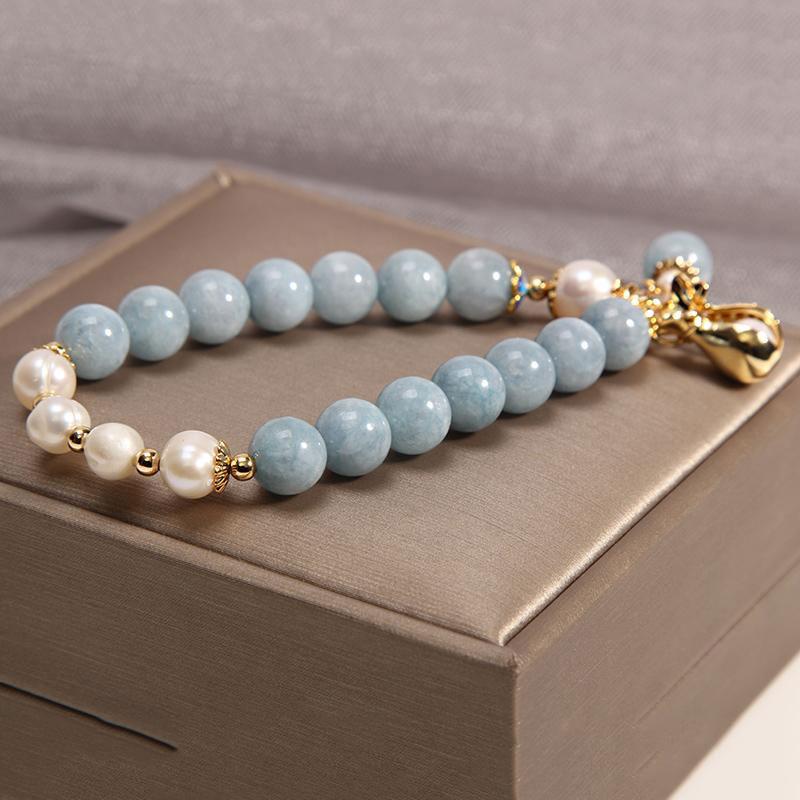 Higomore™ High-quality and exquisite Aquamarine Agate Bracelet