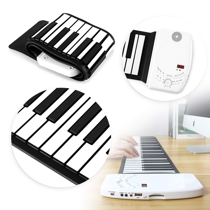 Portable Electronic Roll up Piano Keyboard