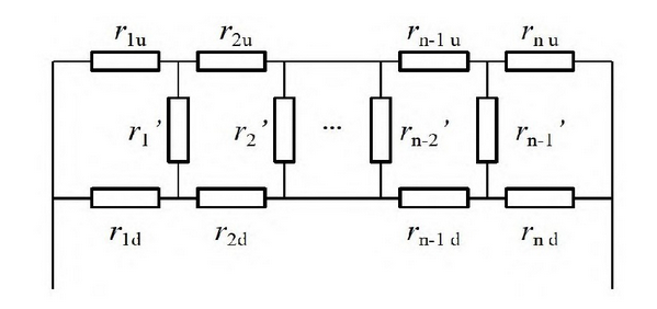 Figure 3 Heating core equivalent circuit
