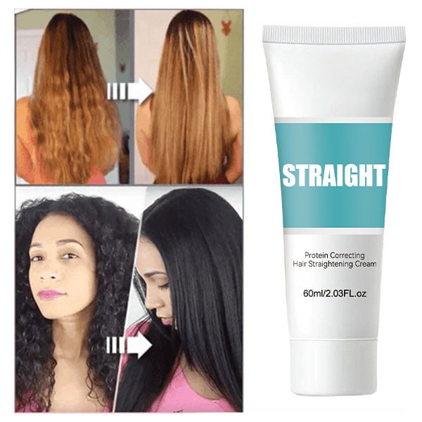 🔥NEW YEAR 2023 SALE 49% OFF🔥Silk & Gloss Hair Straightening Cream