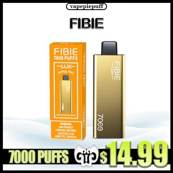 🎉15 Flavors Collection🎉FIBIE 7000 Puffs Disposable Vapor Wands