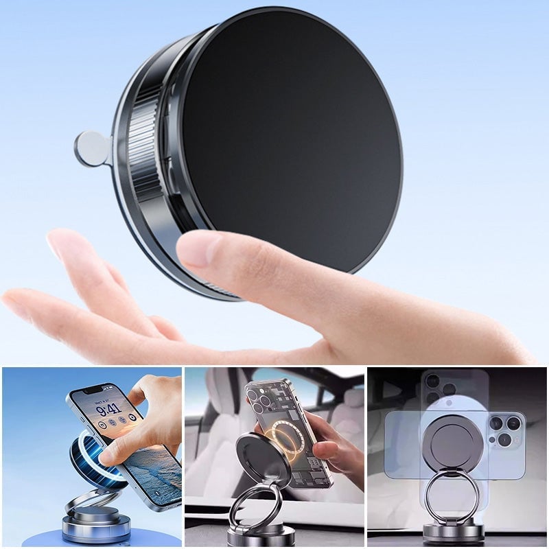 360° Adjustable Vacuum Magnetic Phone Holder