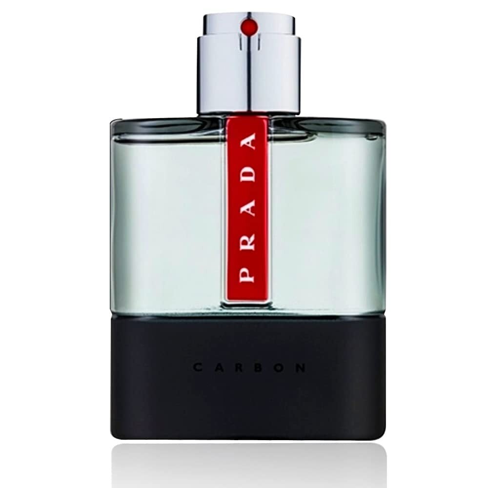 Prada Luna Rossa Carbon Eau De Toilette Spray 100Ml, Multi, 3.4 Ounce