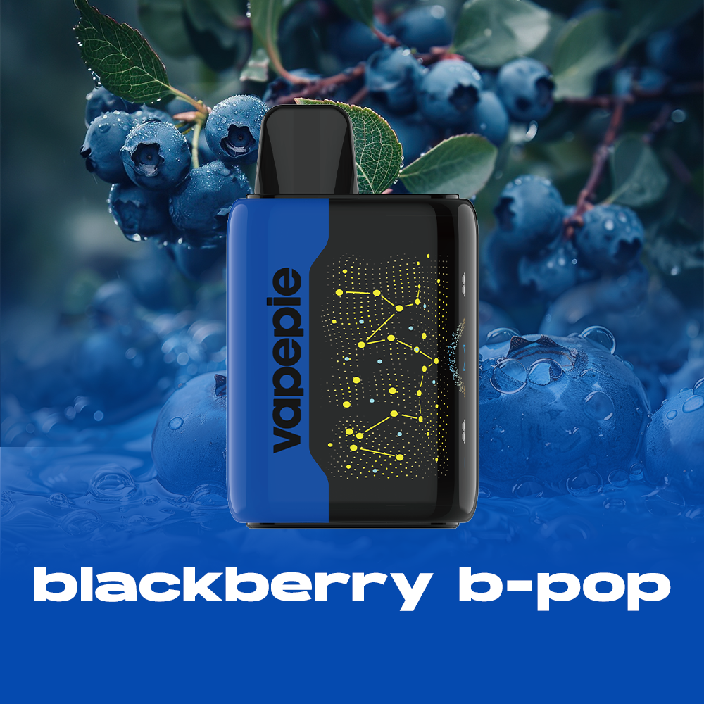 📣Restocking✨NEW PRODUCT LAUNCH✨VAPEPIE 25000 PUFFS - BLACKBERRY B-POP