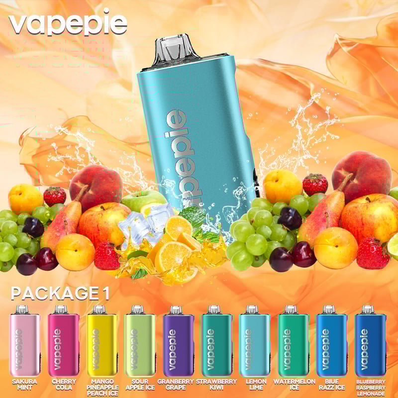 Vapepie 40000 Max Puffs Banana lce