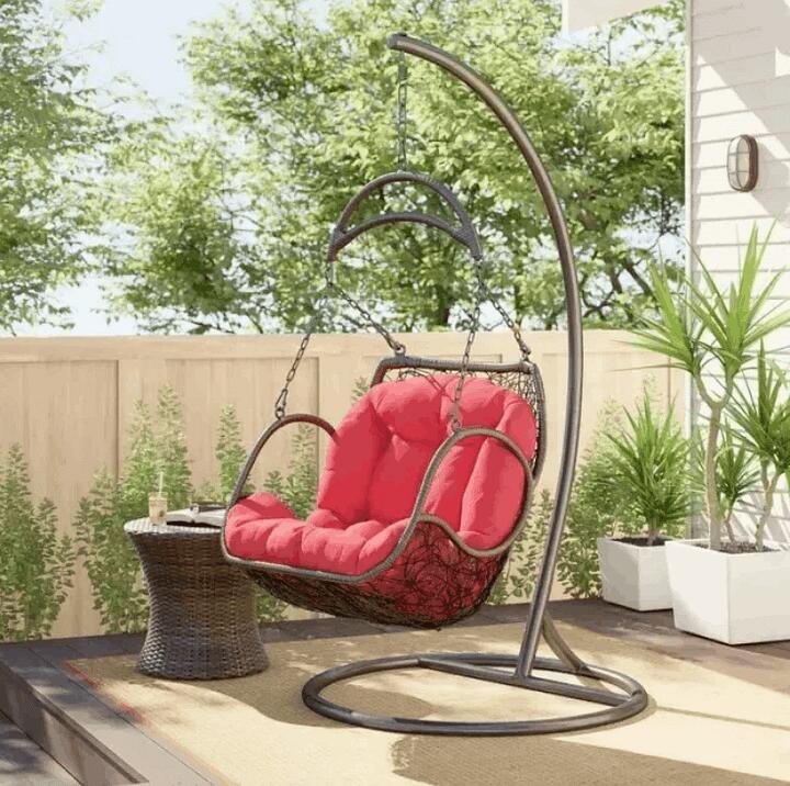 Vernice Swing Chair with Stand