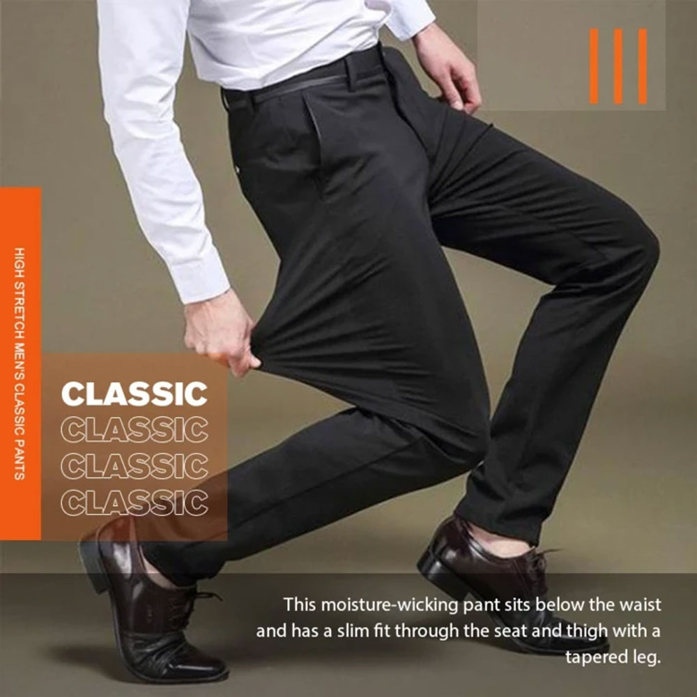 Higolot™ Men's stretch straight trousers